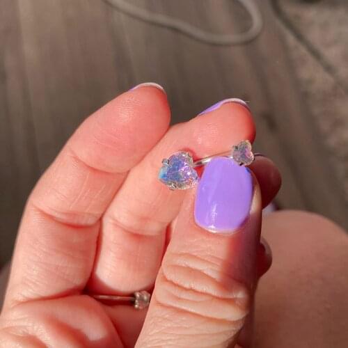 2021 Navel Earring Belly Piercing Steel Belly Button Rings Safety Crystal Piercing Navel Heart Piercing Sexy Bar Body Jewelry