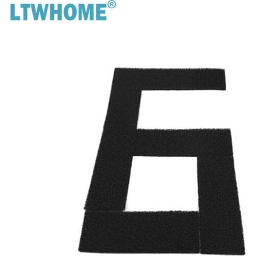 LTWHOME Compatible CARBON Foam Filters Suitable For Fluval 4 PLUS 4