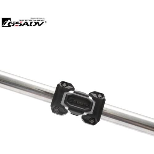 Motorcycle Bumper BMW Universal Anti-wear Block Bumper Anti-scratch Block Anti-falling Glue Modified Pipe Diameter 25mm