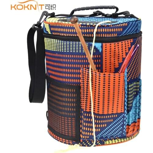 KOKNIT Knitting Bag Yarn Storage Organizer Crochet Organizer Portable, Light and Easy to Carry- enjoy Knitting &crochet Anywhere