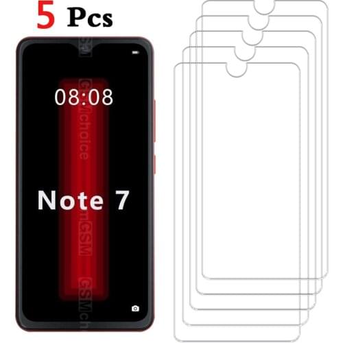 5Pcs Cover For Cubot Note 7 Tempered Glass Special Customized Mobile Phone Screen Protector On Cubot Note7 Explosion-Proof Glass