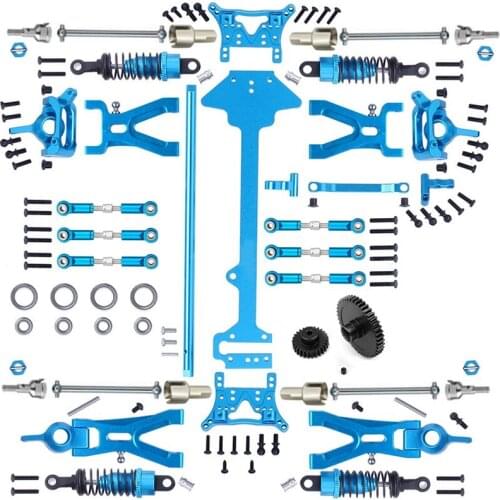 1 Set Complete Upgrade Parts Kit for WLtoys A959 A969 A959-B A969-B A979-B K929-B 1/18 RC Car Replacement Accessories