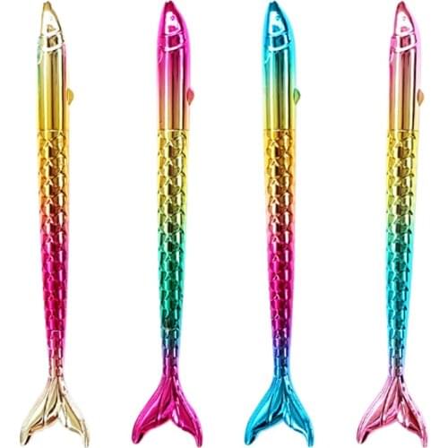 1Pcs 5D Diamond Point Drill Pen Painting DIY Fish Tail Rhinestones Sewing Art Crafts Tools Gift Diamond Point Drill Pen