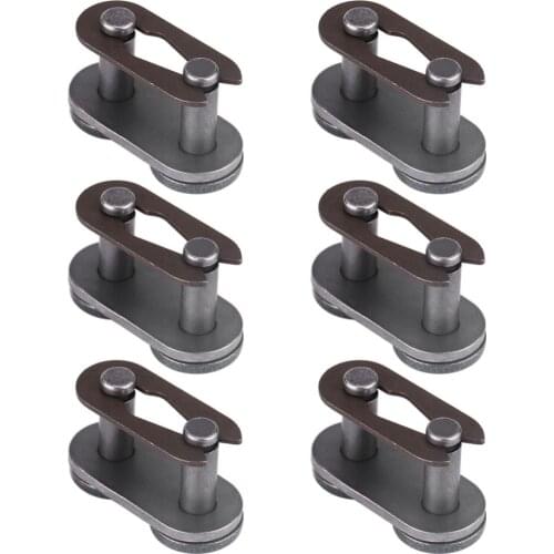 5 Sets 415 Chain Master Link 2-Stroke Motorized Bike Gas Engine Parts Motorcycle Accessories