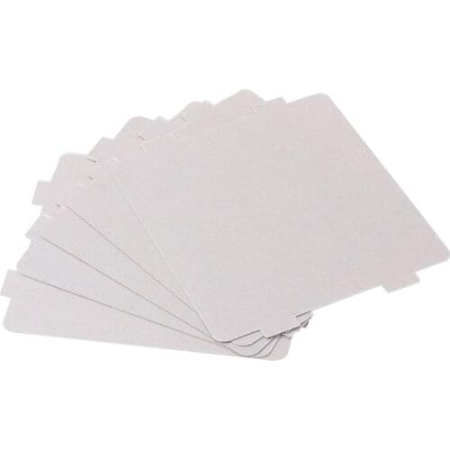 5Pcs Mica Plates Sheets Microwave Oven Repairing Part 108x99mm Kitchen For Midea