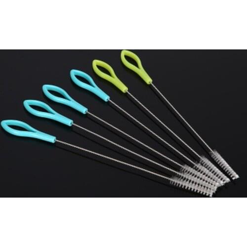 5PCS New Baby Bottle Brushes Reusable Straw Cleaning Brushes Steel Wash Drinking Pipe Straw Brush Cleaner Brushes 2020