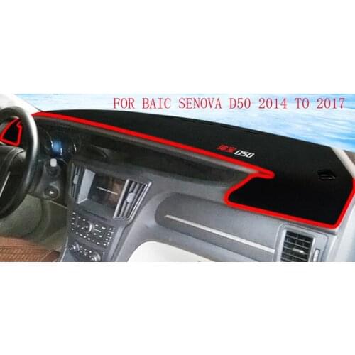 Car Anti-Light Mat Lightproof Light Repellent Pad Sun Shading Pad Carpet For BAIC Senova D20 D50 D60 D70