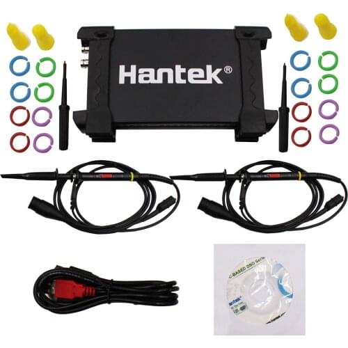 Hantek 6022BE PC USB Digital Oscilloscope Storage 2 Virtual Channels 20MHz 48M Handheld Portable Osciloscopio
