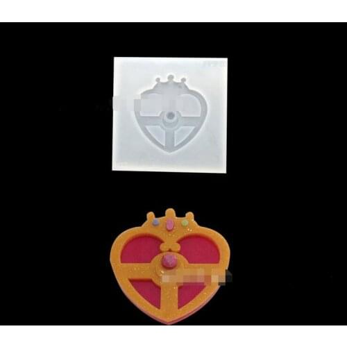 Silicone Mold DIY Pendant Necklace Jewelry Mould Hair Accessories Resin Craft Tool resin molds for jewelry