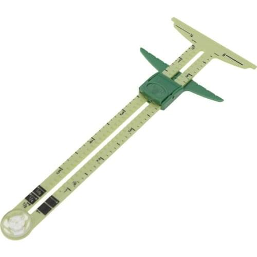 5-IN-1 Sliding Gauge with Nancy Measuring Sewing Tool Patchwork Tool Ruler Tailor Ruler Tool DIY Sewing Accessories