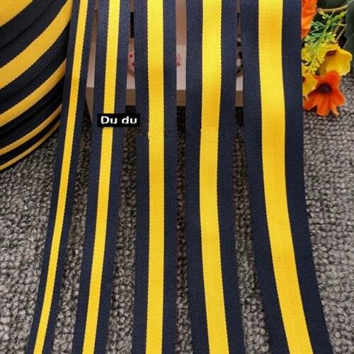 1m Interval color Ribbons Garment Accessorie Navy blue Fish wire Herringbone Ribbon Dress pants side decoration Ribbon DIY