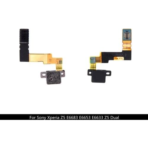 For Sony Xperia Z5 E6683 E6653 E6633 Z5 Dual Microphone Mic Module Board Flex Cable Replacement Parts