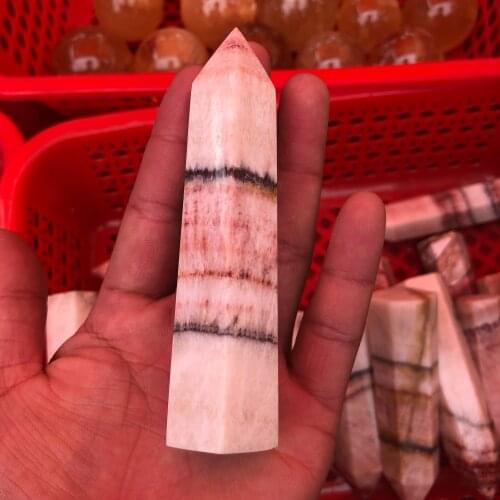 Natural Rodocrosita Gems Pedras de cura ponto