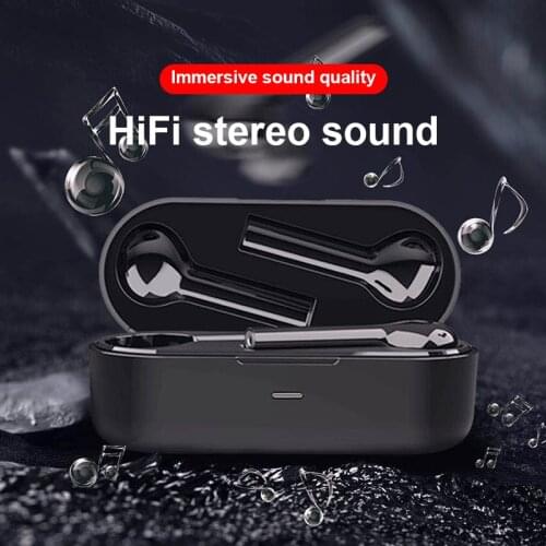 FreeBud Wireless Bluetooth Earphone Headphones TWS Touch Control Stereo Headset With Microphone Music Earbuds For Mobile Phone