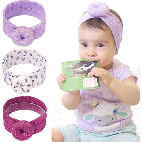 Baby Headbands For Newborn Hair Band Cute Baby Donuts Elastic Donuts Headwear Kids Gifts Girl Hair Accessories