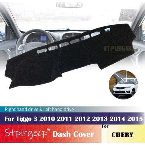 For Chery Tiggo 3 2010 2011 2012 2013 2014 2015 Anti-Slip Dashboard Cover Protective Pad Car Accessories Sunshade Carpet