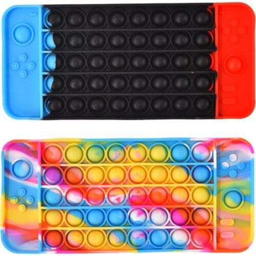 Push Bubble Sensory Toys Game Controller Design Autism Anti-Stress Relief Toys Adult Children Funny Anti-Stress Educational Toys