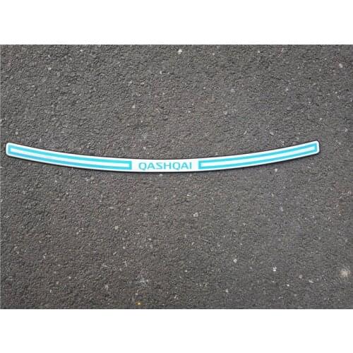 Car styling for Nissan Qashqai J10 2008-2015 stainless steel windowsill panel Rear Bumper Protector Sill Trunk Tread Plate Trim