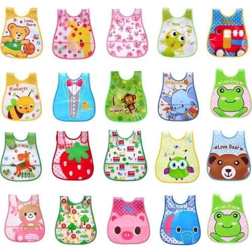 High Quality Mouth To Baby Cloth Baby Waterproof Cute Kid Infant Bibs Baby Soft Cartoon Bib Waterproof Saliva Dripping Bibs