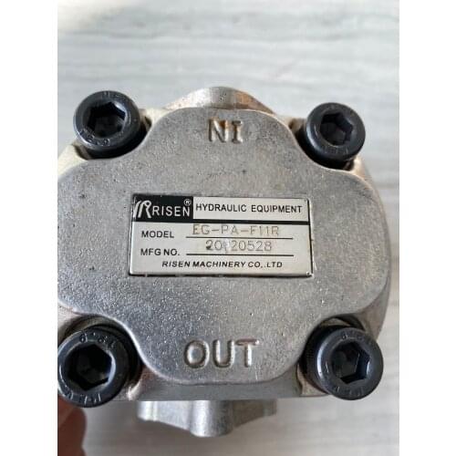 RISEN Gear pump HYDRAULIC EQUIPMENT MODEL:EG-PA-F11R RISEN MACHINERY CO,.LTD