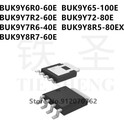 10PCS/LOT BUK9Y6R0-60E BUK9Y65-100E BUK9Y7R2-60E BUK9Y72-80E BUK9Y7R6-40E BUK9Y8R5-80EX BUK9Y8R7-60E SOT-669