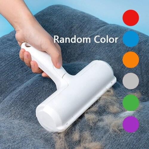 2-Way Pet Hair Remover Roller for Removing Dog Cat Hair From Furniture Self-cleaning Lint Clothes Carpet Cleaning Dog Fur Brush