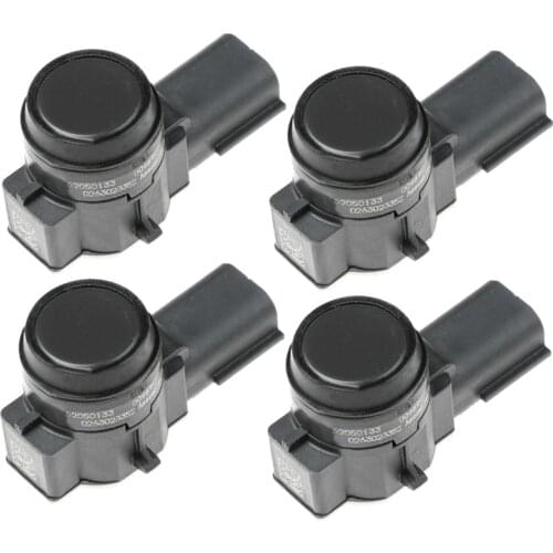 4Pcs Car PDC Reverse Backup Parking Sensor Bumper Park Assist Detector for GM Cadillac Chevrolet Buick GMC Sierra Yukon