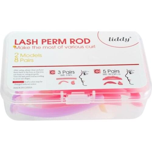 8 Pairs Eyelash Perming Pad Silicone Eyelashes Perming Curler Reusable Shield Pads For Perfect Lasting Eyelash