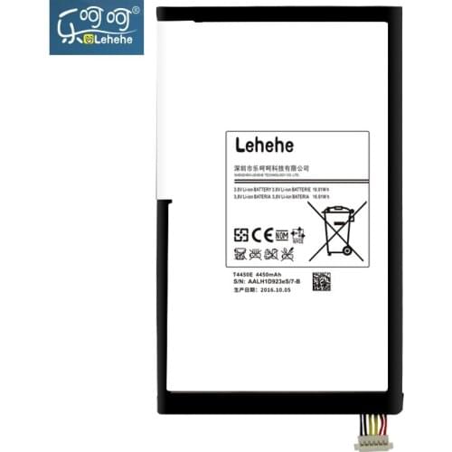 LEHEHE Battery For Samsung GALAXY Tab 3 8.0 T310 T311 T315 SM-T310 SM-T311 E0288 E0396 T4450E 4450mAh Replacement Free Tool Gift