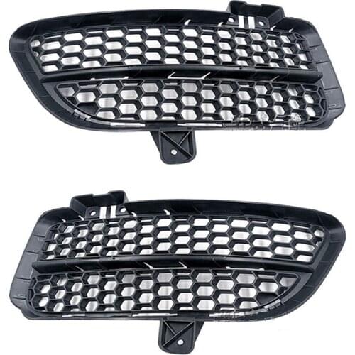 Auto Left Right Front Bumper Fog Light Cover Bumper Lower Grille For VW Touareg 2007 2008 2009 2010 7L6853665B 7L6853666B