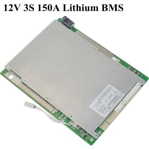 Brand 11.1v 150A 3s Bms Lithium Bms 3.7v Polymer Pcb 12V Bms Pcm Battery Protection Board Power Discharge 1500w 1800w
