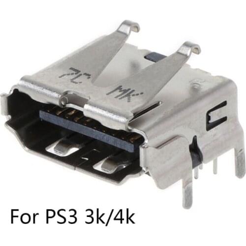 For Playstation 3 PS3 HD PS 3 Super Slim 3000 4000 3K 4K HDMI-compatible Port Jack Socket Interface Connector Replacement J0PB