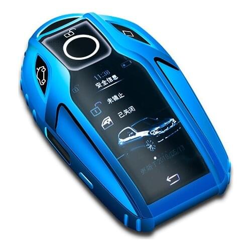 Hot New Soft TPU Full Cover Car Remote Smart Fully key Case Shell For BMW 7 Series 740 6 Series GT 5 Series 530i X3 Display Key