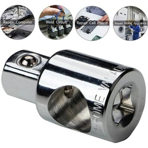 Socket Tool 3/8 To 1/2 Three-way Connector For Dafei Extension Auto Mechanic Machine Repair Repair Accessories