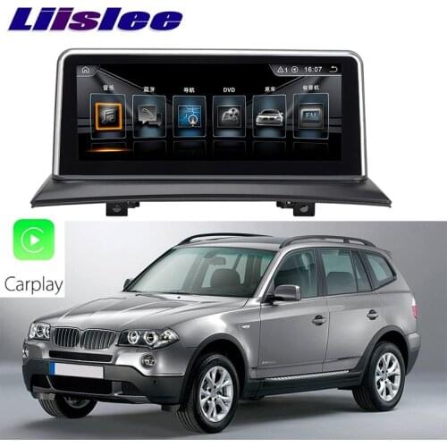 LiisLee Car Multimedia GPS Audio Hi-Fi Radio Stereo For BMW X3 E83 2003~2010 Original NBT Style Navigation NAVI