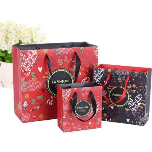 New Gold Logo Hot Foiled Stamping Black Matt Kraft Paper Bag With Cotton Rope Handles,Eco-Friendly paper gift bag --XP2327