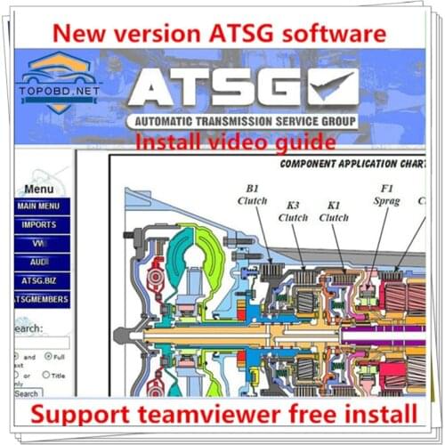 2021 Hot Sale ATSG 2017 Auto repair software Automatic Transmissions Service Group Repair Information Atsg Manual Diagnosis