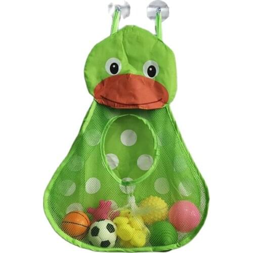 Kids Shower Bath toys Bag baby Big Mouth Duck/Little Frog Hanging Bags Swimming Pool Water Toy Backpack Baby Toys