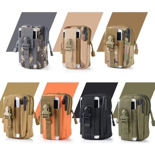 Tactical Pouch Molle Hunting Bags Belt Waist Bag Military Tactical Pack Outdoor Pouches Case Pocket Camo Bag For Iphone