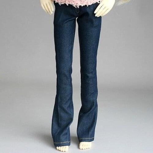 [wamami] 99# Light Blue Jeans Trousers/Bell-Bottoms For 1/4 MSD 1/3 SD AOD DZ BJD Dollfie