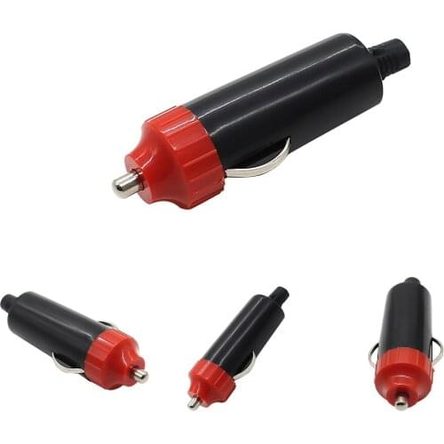 12V Car Vehicle Male Cigarette Lighter Accessory Plug Adapter for Universal
