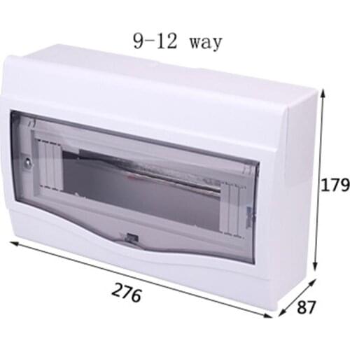 2 4 5 8 9 12 13 16 Ways Electrical Distribution Box Surface Mounted Circuit Breaker Distribution Protection Box