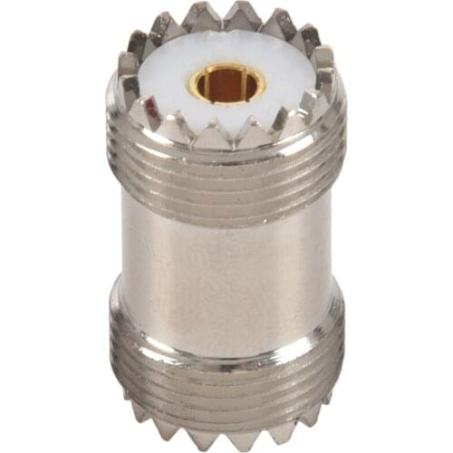 2-Pack PL-259 UHF Female to UHF Female Coax Cable Adapter S0-239 UHF Double Female Connector Plug CNIM Hot