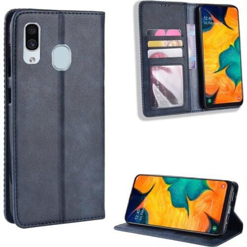 For Samsung Galaxy A20e Case Premium Leather Wallet Leather Flip Case For Samsung A20e A20 E A202 A202F SM-A202F 2019 Case