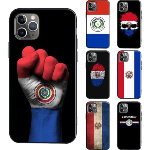Paraguay Flag Case For iPhone 11 Pro Max SE 2020 6S 8 7 Plus X XR XS Max 12 Pro Max mini Phone Cover