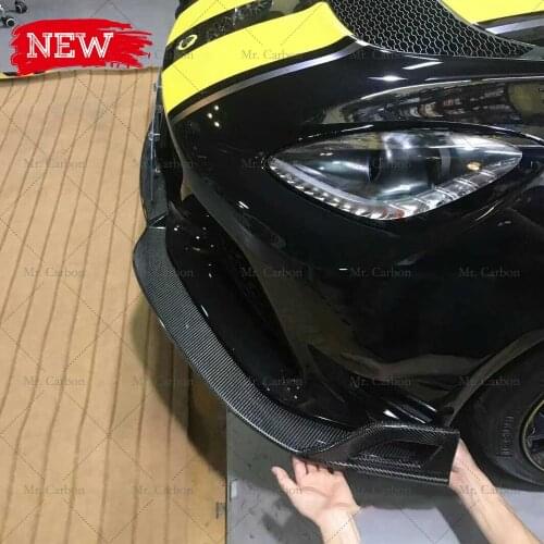 FOR LOTUS ELISE S CARBON FIBER FRONT LIP TRIM BODY KIT TUNING PART FOR ELISE CARBON FRONT BUMPER BOTTOM SPLITTER RACING