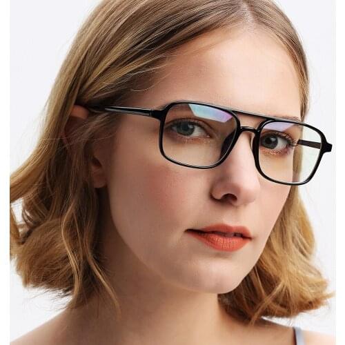 Fashion Women Square Eyeglasses Frame Men Optical Glasse Frame Retro Eyeglasses Computer Glasses Transparent glasses n153