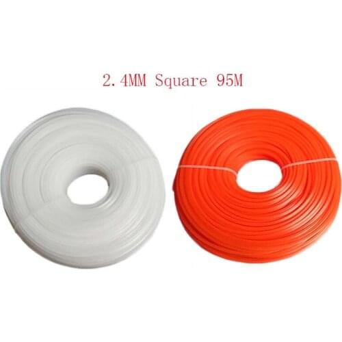 95M*2.4mm Nylon Trimmer Line Garden Cord Wire String Grass Trimmer Line Nylon Cord For Lawn Mower Grass Cutter Trimmers Line