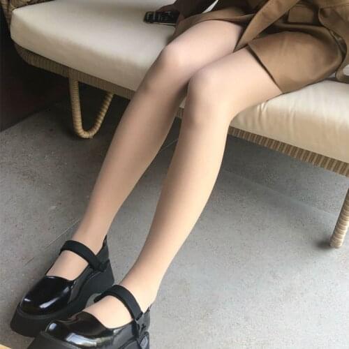 2020 New Imitation Skin Women Tights Winter Pantyhose Transparent Elastic Sexy Tights Warm Thick Pantyhose Girls Stockings