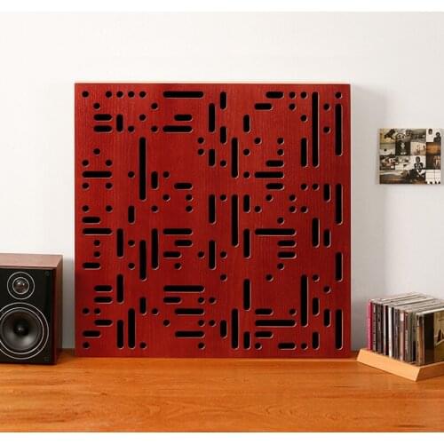 Professional hall acoustics requirements of the theatre audience diffuser design for theater/studio Acoustic diffuser